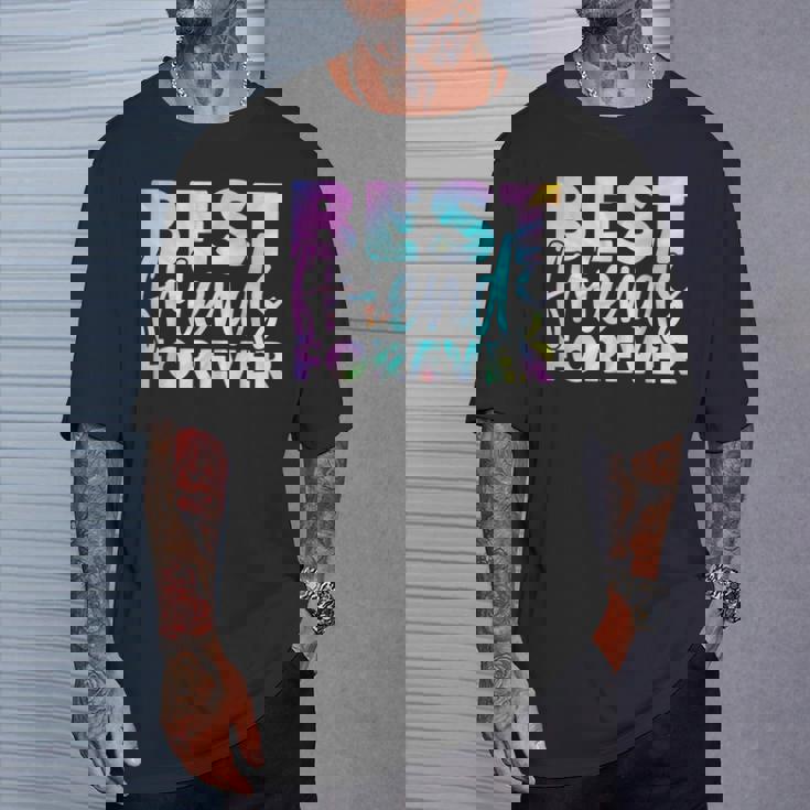 ファニータイダイ ベストフレンド マッチング Bestiequad Bff Cousins Tシャツ 彼への贈り物