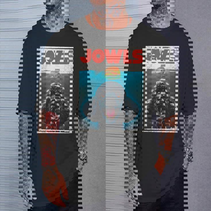 ファニープードル スタンダード プードル ジョール バーガー かわいい 犬 ママ お父さん Tシャツ 彼への贈り物