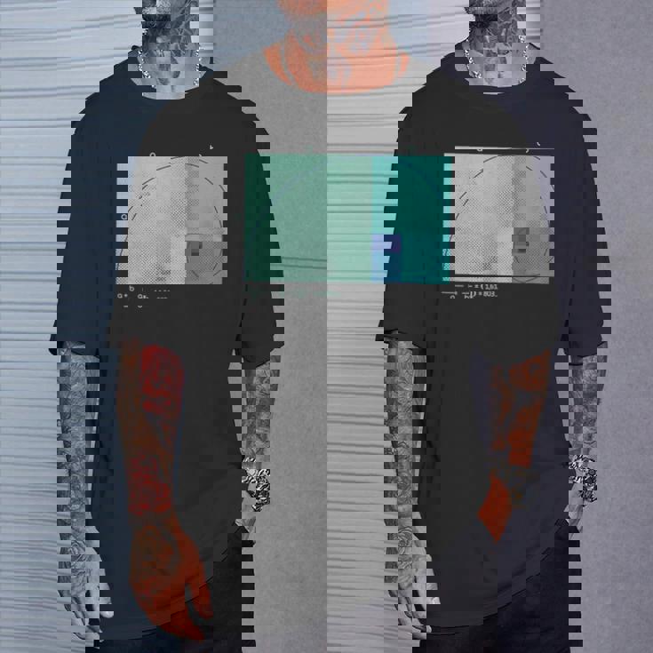 フィボナッチ黄金比 快適なハーフトーン効果。 Tシャツ 彼への贈り物