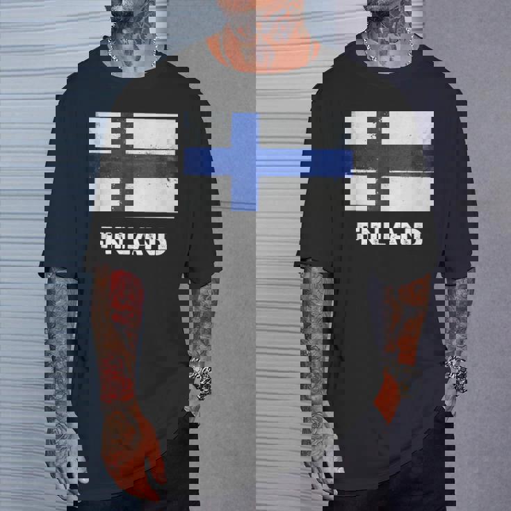 フィンランド国旗tシャツ Tシャツ 彼への贈り物