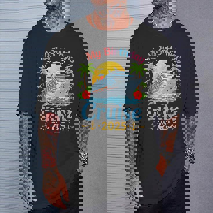 フェスティブ マイバースデー クルーズ船パーティー 2025 男性 女性 子供 Tシャツ 彼への贈り物