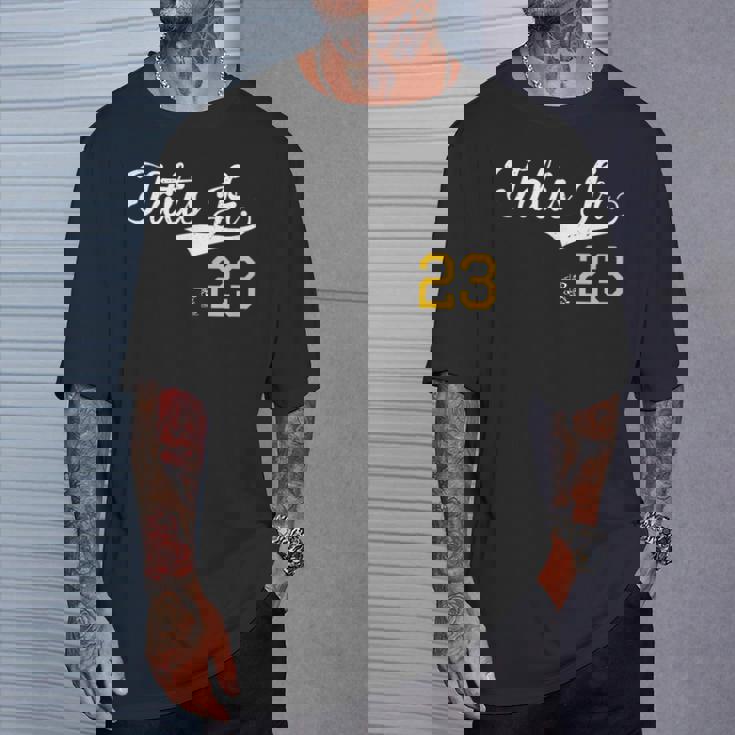 フェルナンド・タティスjrヴィンテージゲームデー Tシャツ 彼への贈り物