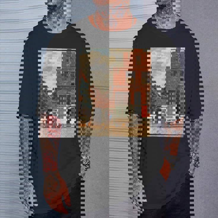 フェルメール【小路】贈り物 ギフト Tシャツ 彼への贈り物