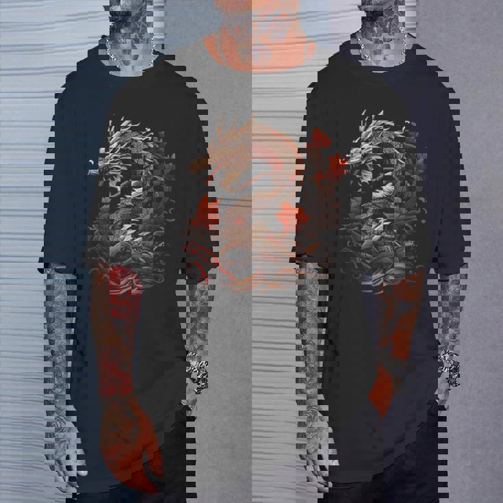 フライング・ジャパン・ドラゴンズ Tシャツ 彼への贈り物