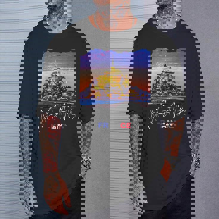 フランス モンサンミッシェル Tシャツ 彼への贈り物