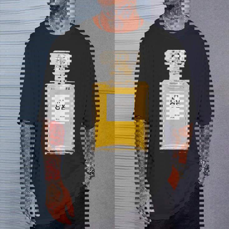 フランス香水ボトル Tシャツ 彼への贈り物