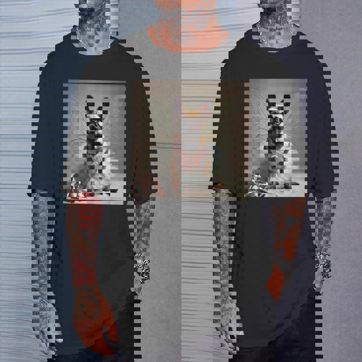 フレンチブルドッグシャツ バレリーナ バレエ愛好家 ダンサー フレンチー Tシャツ 彼への贈り物