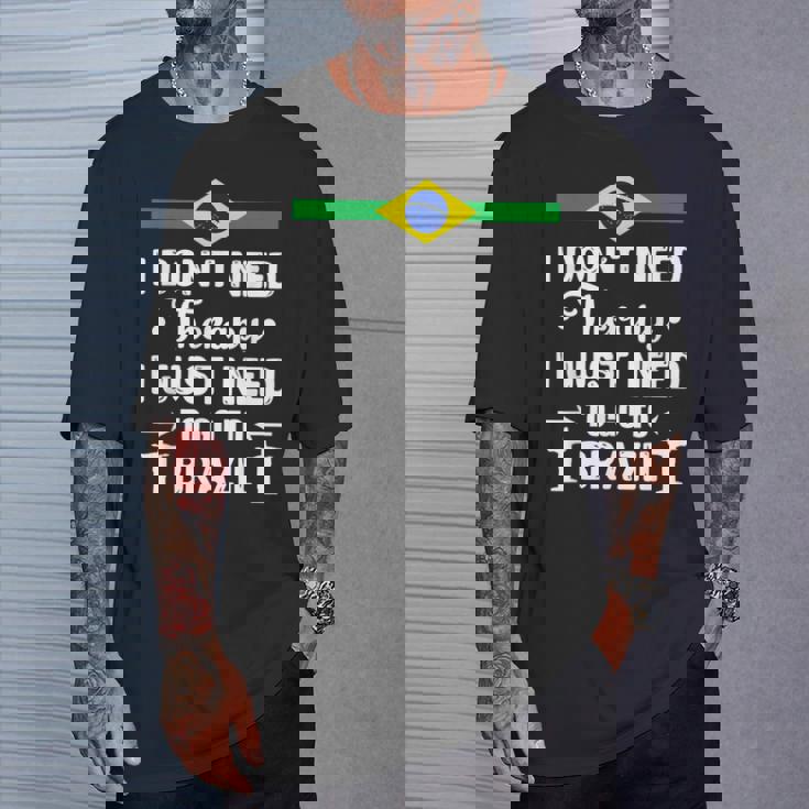 ブラジルのコルコバードのキリスト像 Tシャツ 彼への贈り物