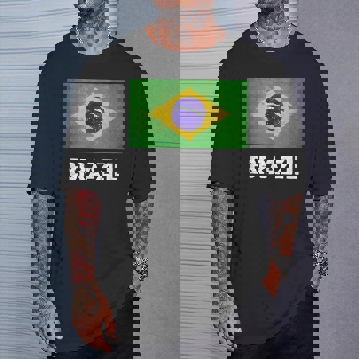 ブラジル国旗tシャツ Tシャツ 彼への贈り物