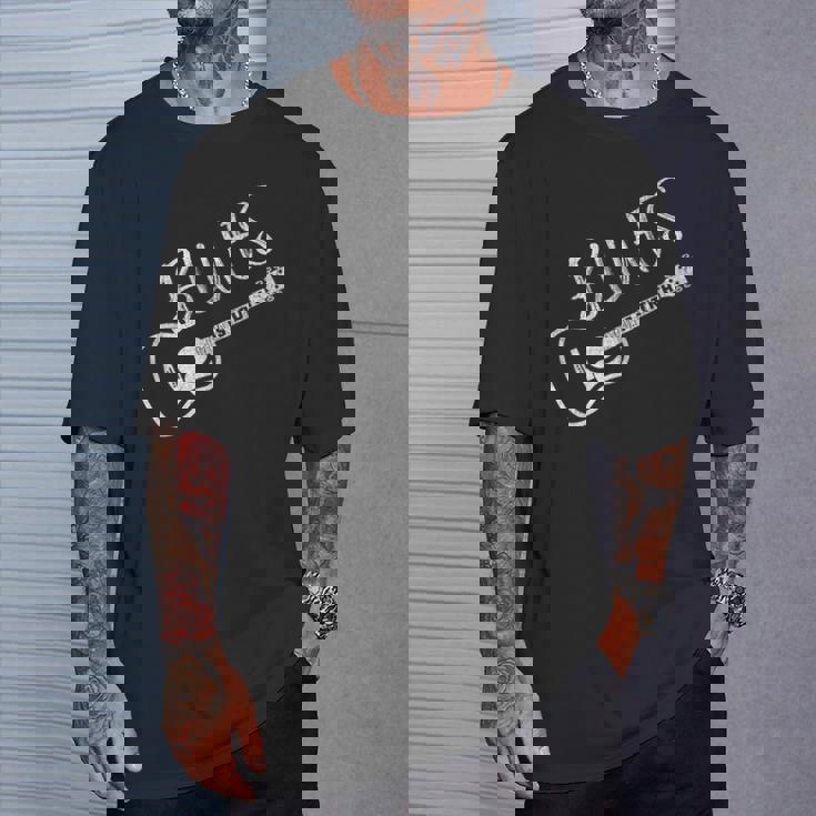 ブルースミュージックギターブルースイズトゥルースヴィンテージ Tシャツ 彼への贈り物