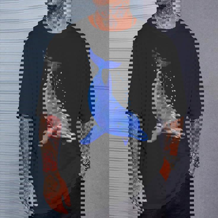 ブルードルフィン海洋海獣 セーブ・ザ・オーシャンズ Tシャツ 彼への贈り物