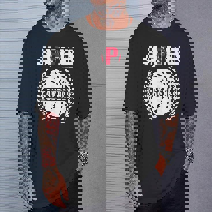 プラウドジャパン バスケットボールファン ジャージ 日本国旗 ボーラーチーム Tシャツ 彼への贈り物
