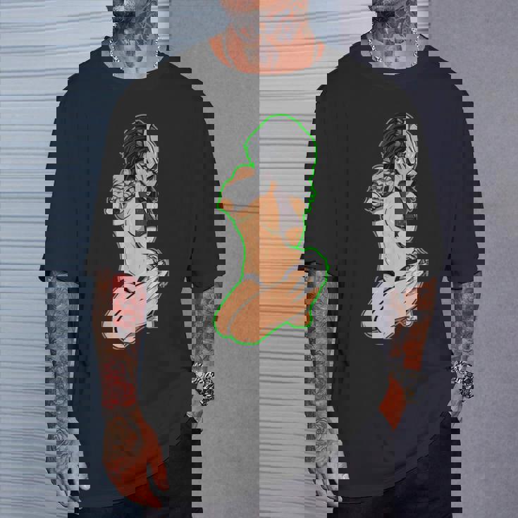 プレデター エイリアン ハンター ピンナップガール Tシャツ 彼への贈り物