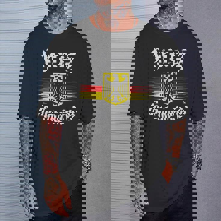 プロスト オクトーバーフェスト ビール ドイツ国旗 オクトーバーフェスト イベント ドイツ Tシャツ 彼への贈り物