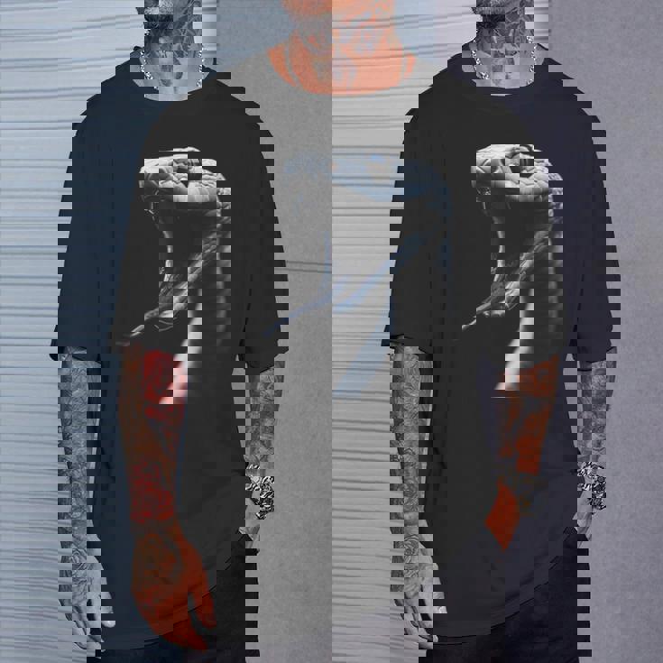 ヘビ 爬虫類 コブラ バイパー 蛇 爬虫類 生物学 ギフト Tシャツ 彼への贈り物