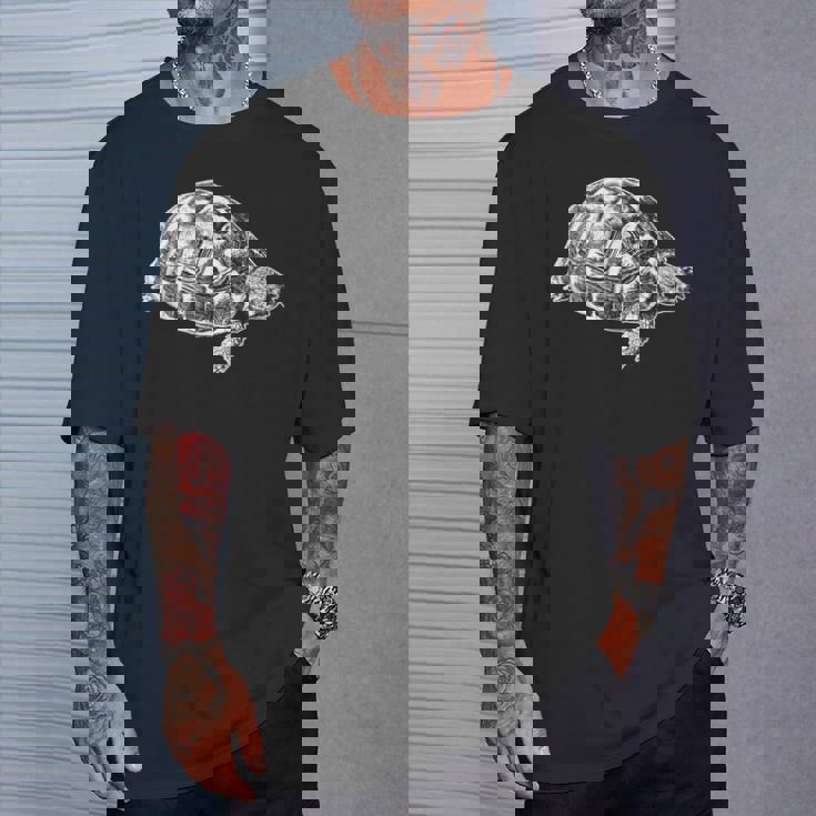 ヘルマンリクガメ Tシャツ 彼への贈り物