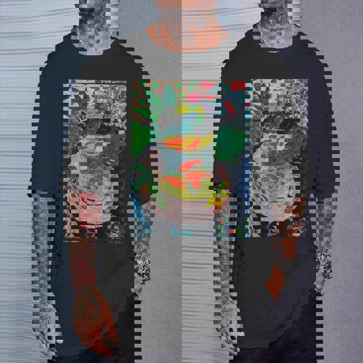 ヘンリ・マティス 金魚 Tシャツ 彼への贈り物