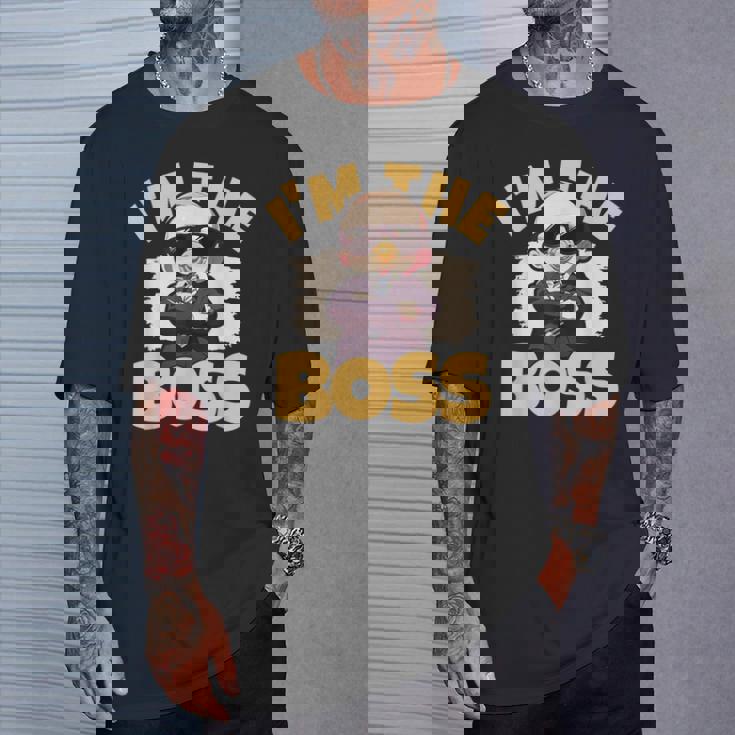 ベイビー・ボス「アイム・ザ・ボス」ライク・ア・ボス・キッズ Tシャツ 彼への贈り物