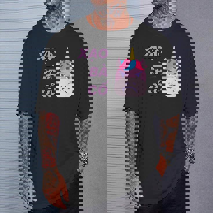 ベトナム ベトナム語 ベトナムの言葉 ザオバーコー 面白いジョーク 嘘つき ユニコーン Tシャツ 彼への贈り物