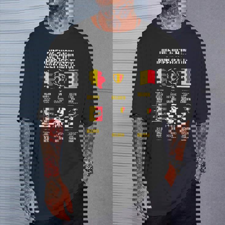 ベルギーの発言 Tシャツ 彼への贈り物