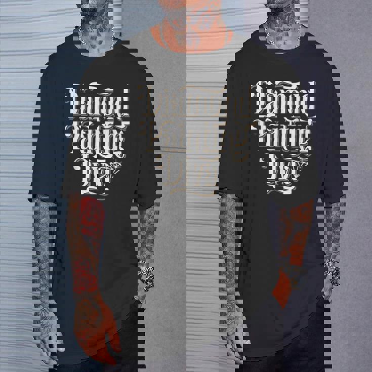 ペインティング ダイヤモンド 絵画 アート Tシャツ 彼への贈り物