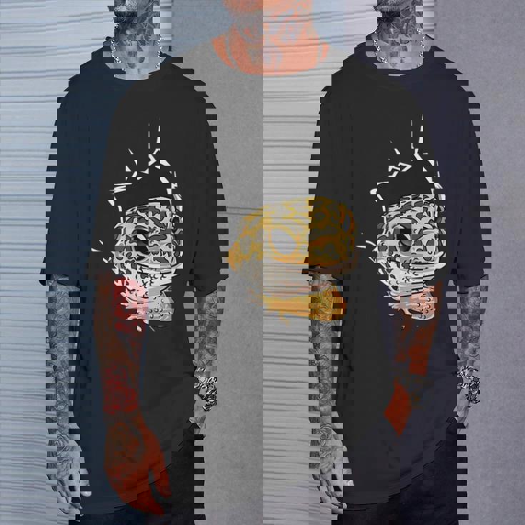 ペット ヒョウ ヤモリギフト I Love My Tシャツ 彼への贈り物