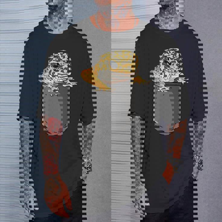 ペットヒョウモントカゲモドキギフト-私は私のヒョウモントカゲモドキが大好きです Tシャツ 彼への贈り物