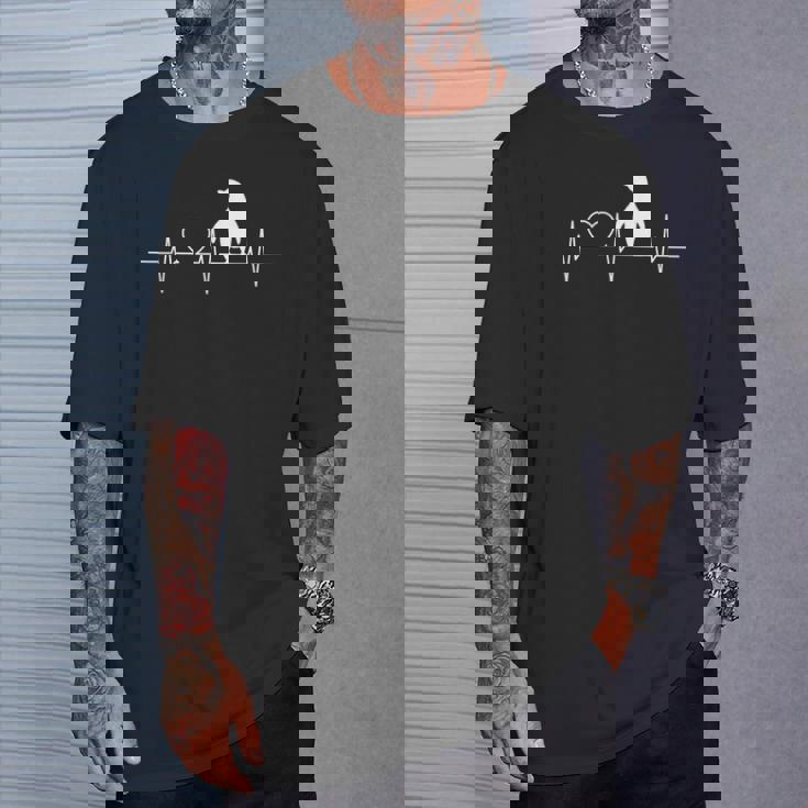 ペンギン ペンギン コスチューム 心拍 動物 鳥 ペンギン Tシャツ 彼への贈り物