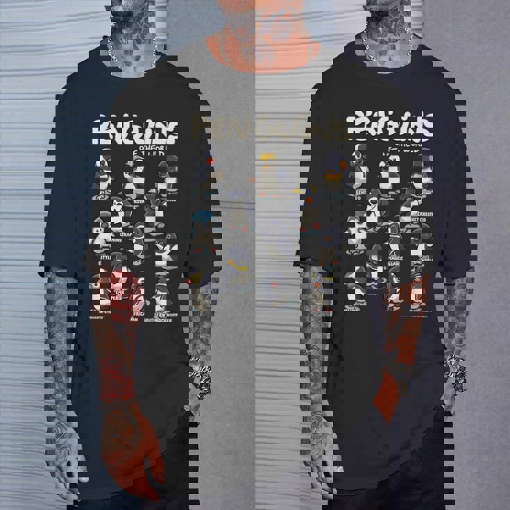 ペンギン ペンギン 世界の動物たち ペンギン愛好家 Tシャツ 彼への贈り物