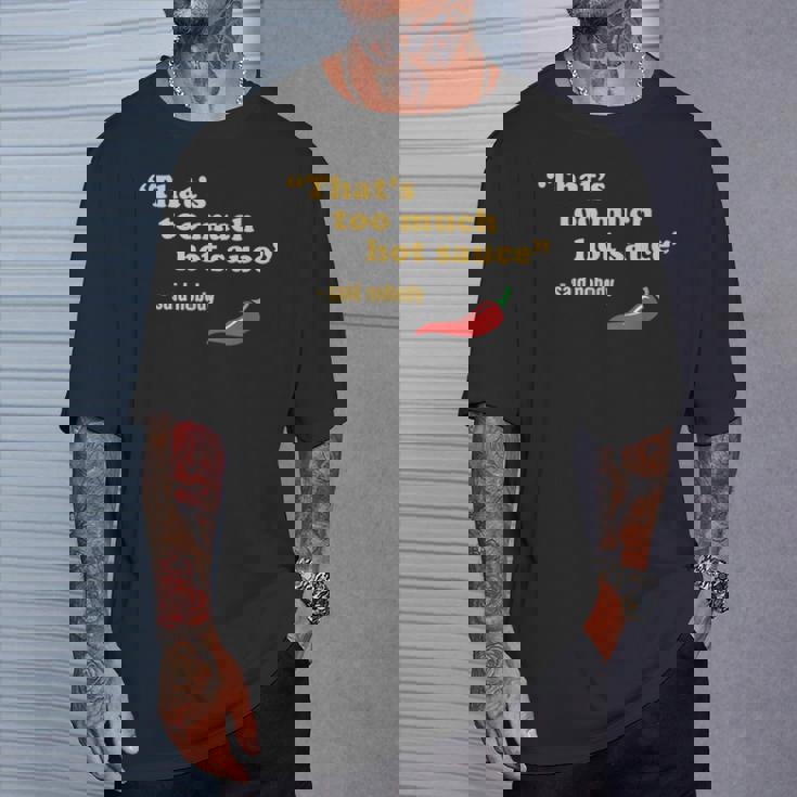 ホット&スパイシーフード ハバネロ チリ&ファニー ペッパーソース Tシャツ 彼への贈り物
