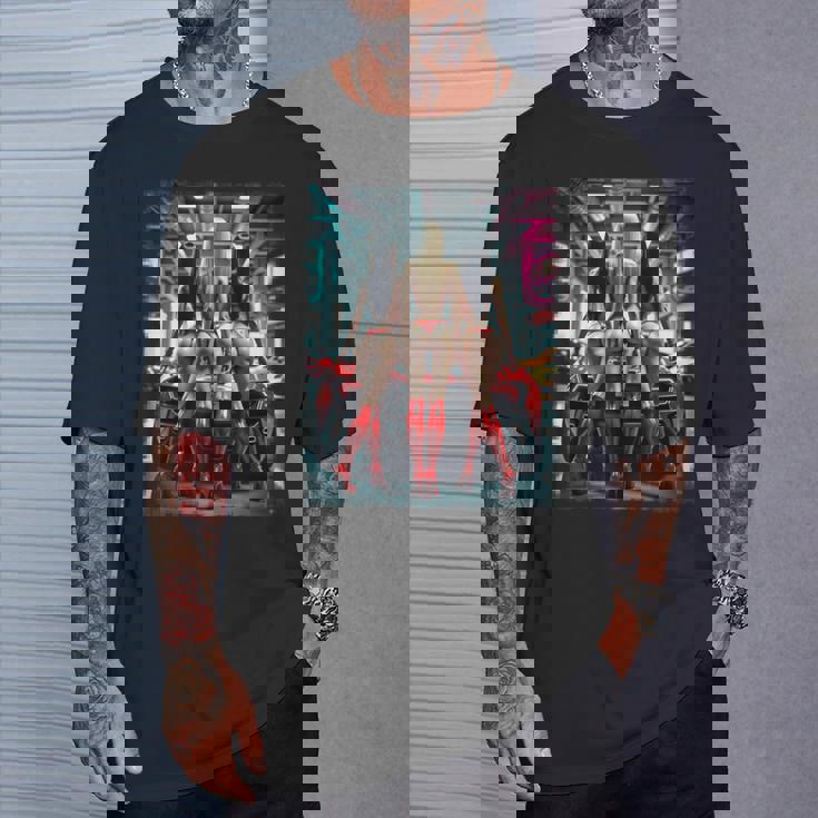 ホットガールオンtシャツ 男性用 セクシーブーティービキニモデル&車 Tシャツ 彼への贈り物