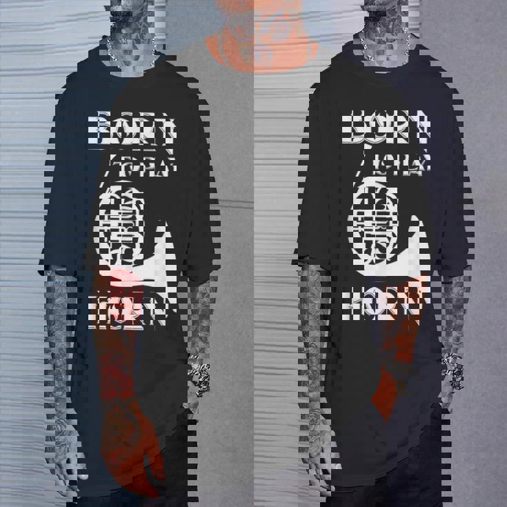 ホルン クラシックオーケストラ ホルニスト フレンチホルン 吹奏楽 Tシャツ 彼への贈り物