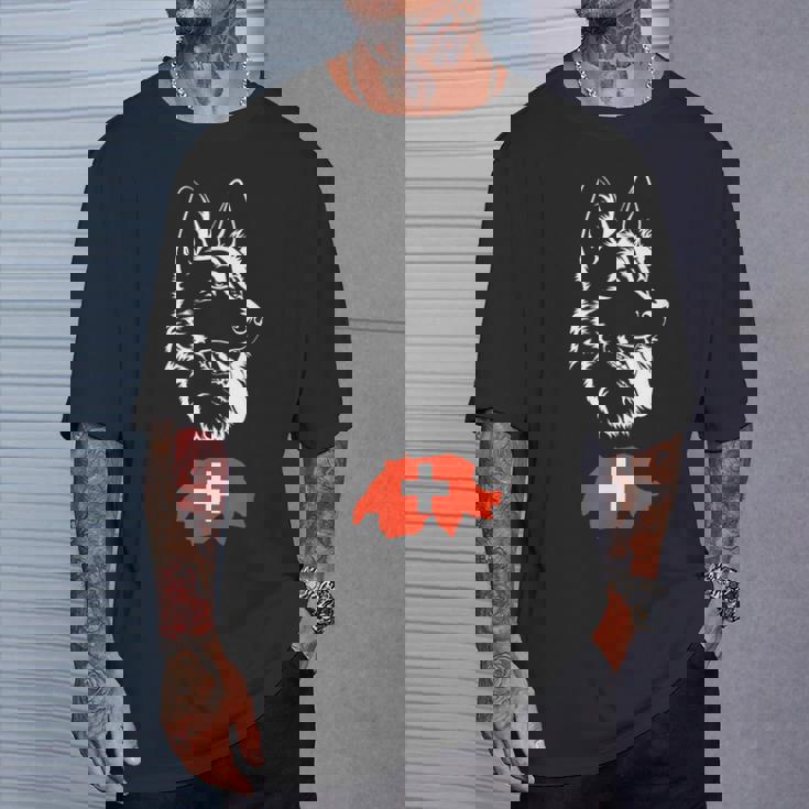 ホワイトスイスシェパード Tシャツ 彼への贈り物