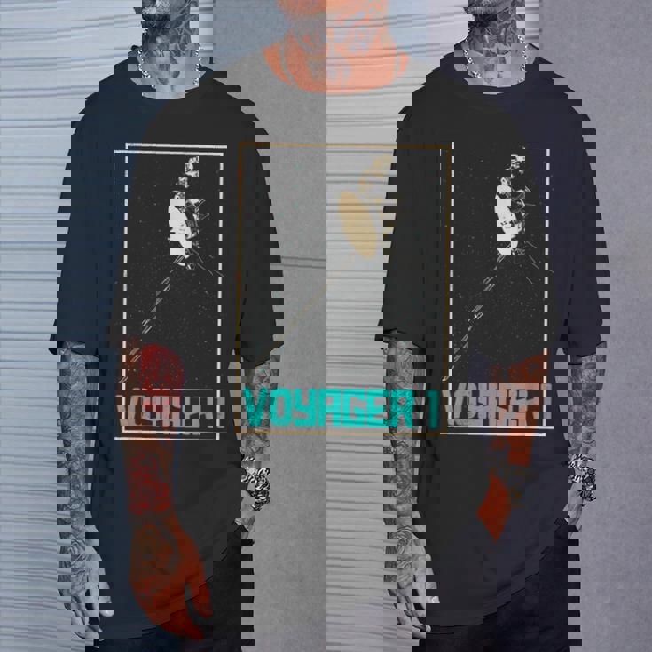 ボイジャー1星間宇宙探査機 太陽系天文学 Tシャツ 彼への贈り物