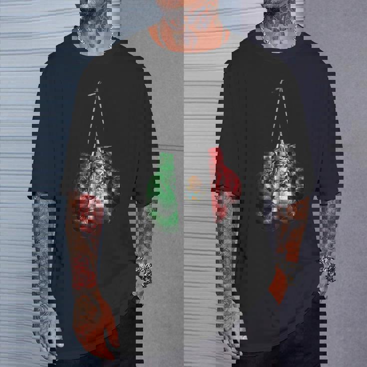 ボクシンググローブtシャツ – メキシコビンテージフラッグシャツ Tシャツ 彼への贈り物