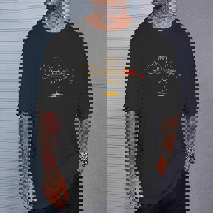 ボリュームu メーター ヴィンテージ オーディオエンジニア 録音スタジオ Tシャツ 彼への贈り物