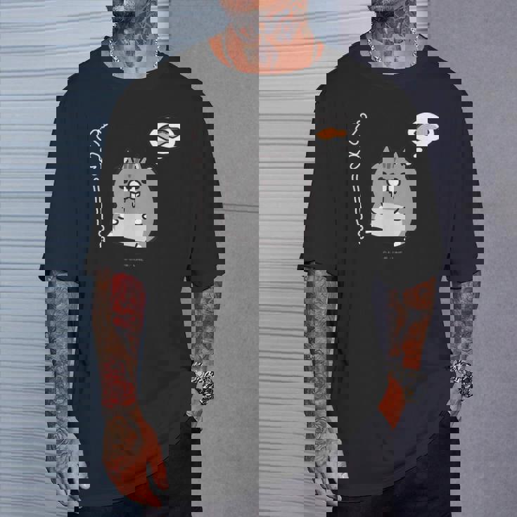 ボンレス犬とボンレス猫 はらぺこ ボンレス猫 Tシャツ 彼への贈り物