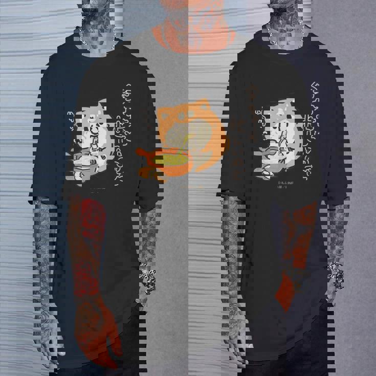 ボンレス犬とボンレス猫 ハフハフ ボンレス犬 Tシャツ 彼への贈り物