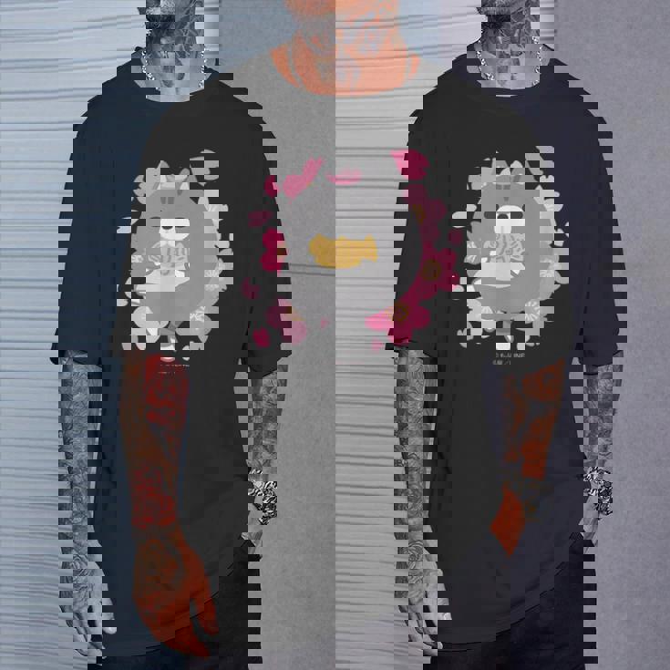 ボンレス犬とボンレス猫 桜 ボンレス猫 Tシャツ 彼への贈り物