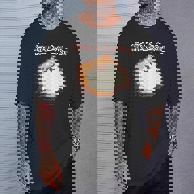 ボンレス犬とボンレス猫は何もしない ボンレス犬 Tシャツ 彼への贈り物