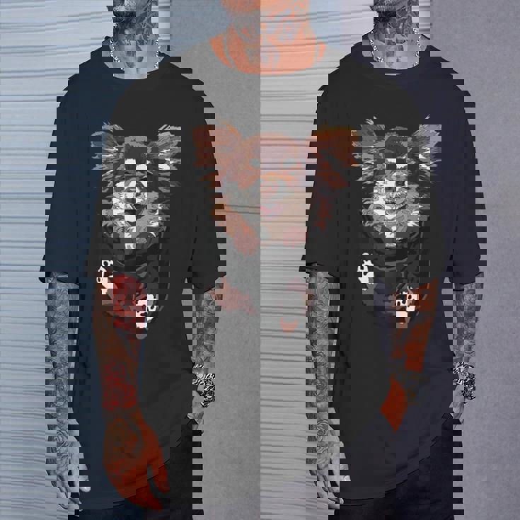 ポケットの中のチワワ 面白い チワワ 長髪 犬好き Tシャツ 彼への贈り物