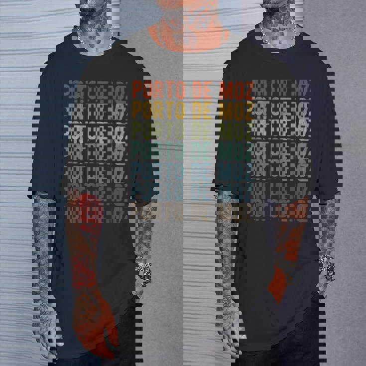 ポルト・デ・モズ シティ ブラジル レトロ Tシャツ 彼への贈り物