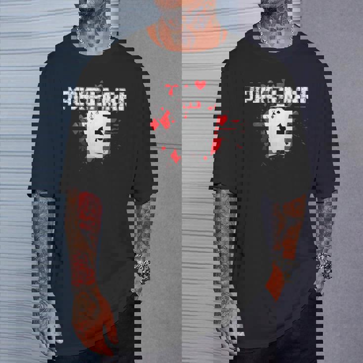 ポーカーマン、ポーカープレイヤー。 Tシャツ 彼への贈り物