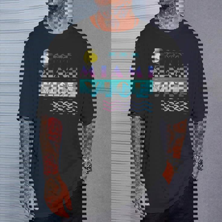 マイアミ・バイス Gradation Tシャツ 彼への贈り物