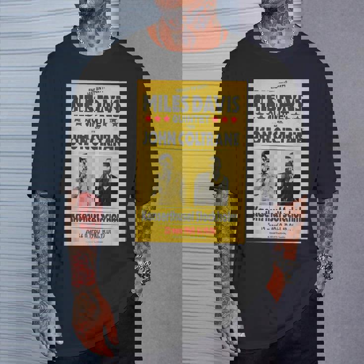 マイルス・デイビス・クインテットとジョン・コルトレーンストックホルム 1960 Tシャツ 彼への贈り物