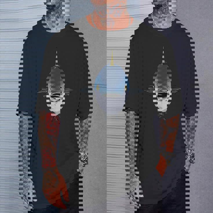 マグロフィッシュ アニマルヘッド キュートなまぐろ 恋人 レディース メンズ Tシャツ 彼への贈り物