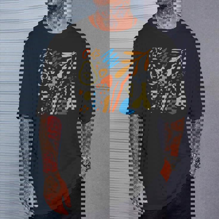 マティス 絵画 美的 アート 花 抽象 秋 Tシャツ 彼への贈り物