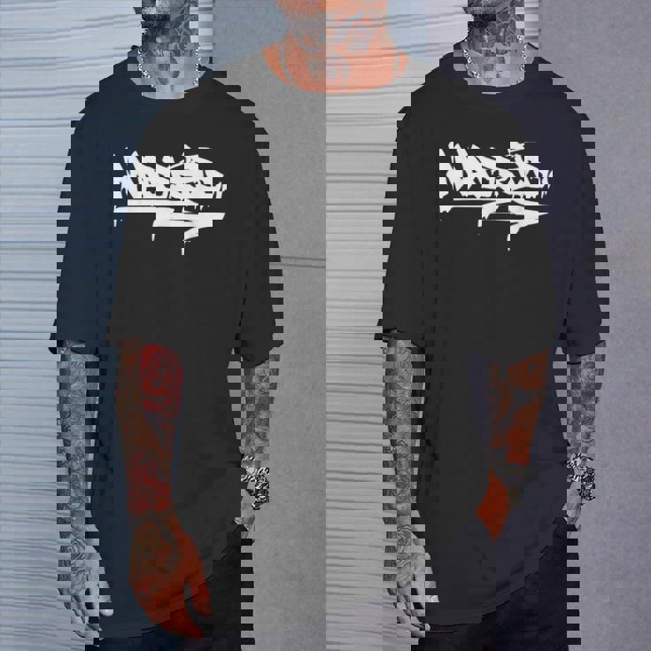 マドリードシティ グラフィティ ストリートアート ハンドスタイル スペイン ヒップホップ Tシャツ 彼への贈り物