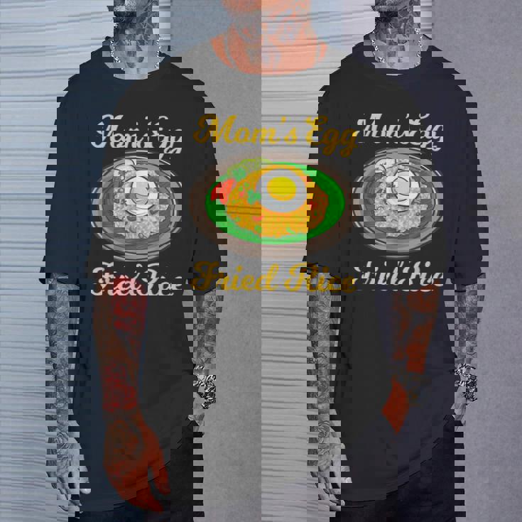 ママの卵 チャーハン目玉焼き Tシャツ 彼への贈り物