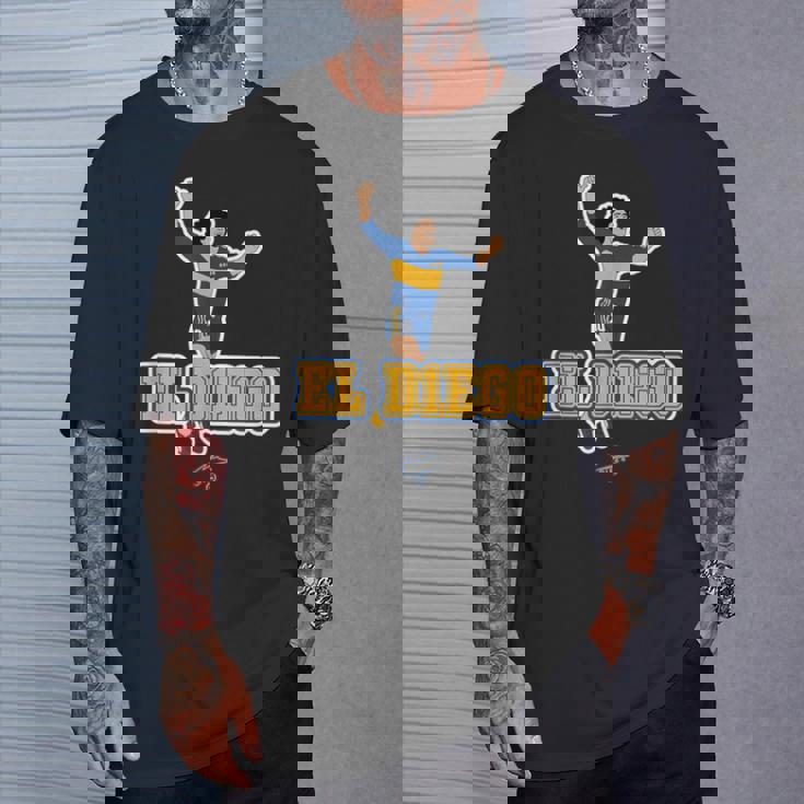 マラドーナ エル ディエゴ ボカ Tシャツ 彼への贈り物